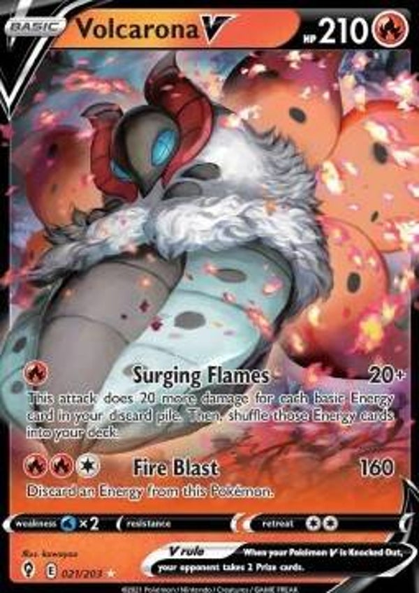 Evolving Skies - #021 - Volcarona V
