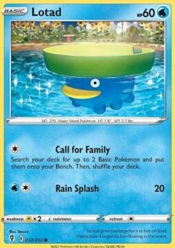 Evolving Skies - #032 - Lotad