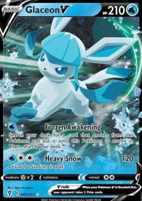 Evolving Skies - #040 - Glaceon V