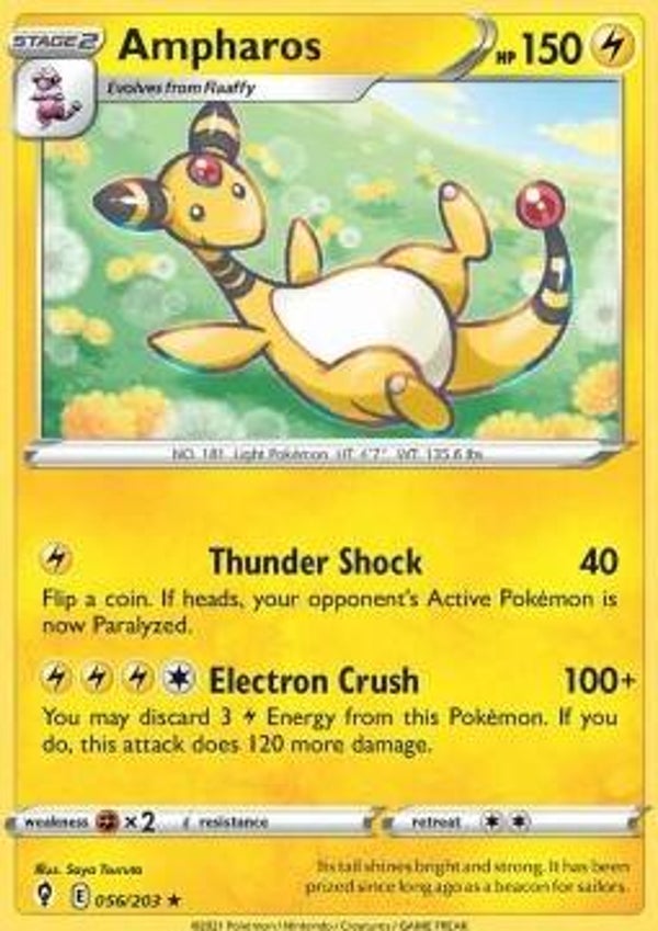 Evolving Skies - #056 - Ampharos