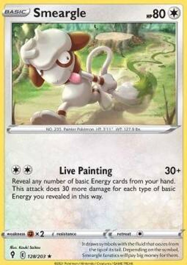 Evolving Skies - #128 - Smeargle