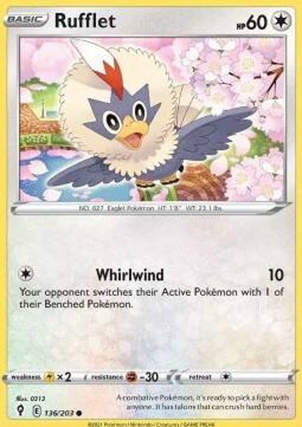 Evolving Skies - #136 - Rufflet