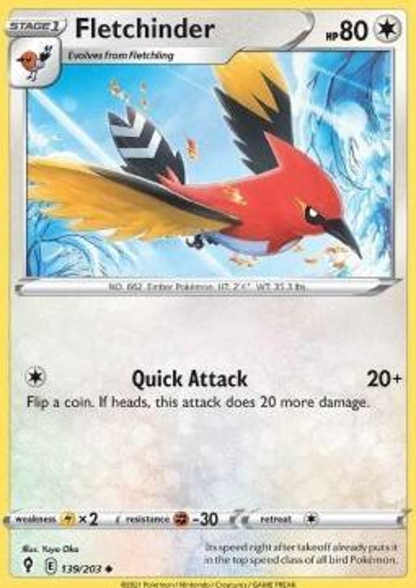 Evolving Skies - #139 - Fletchinder