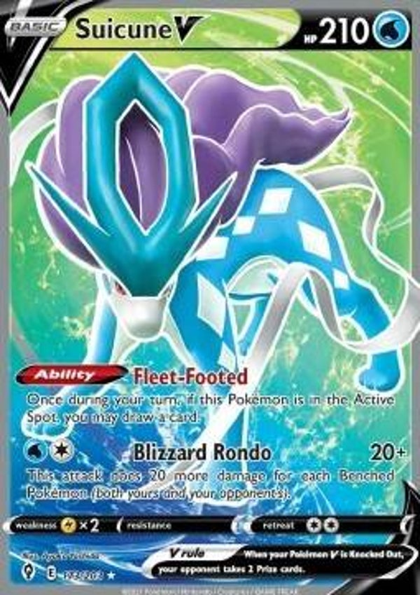 Evolving Skies - #173 - Suicune V