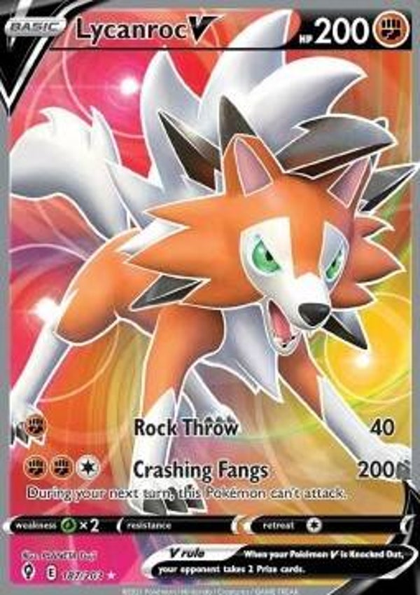 Evolving Skies - #187 - Lycanroc V