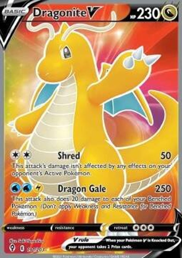 Evolving Skies - #191 - Dragonite V