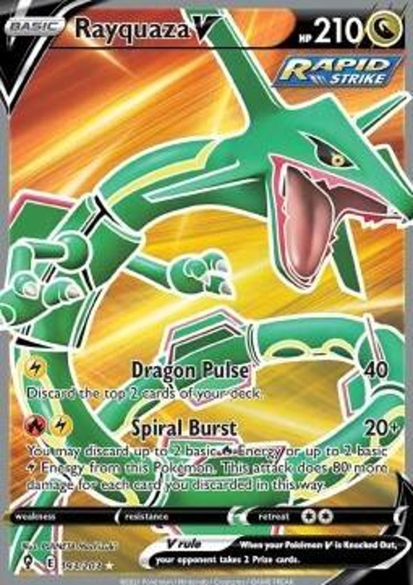 Evolving Skies - #193 - Rayquaza V