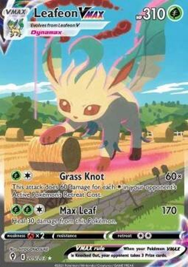 Evolving Skies - #205 - Leafeon VMAX