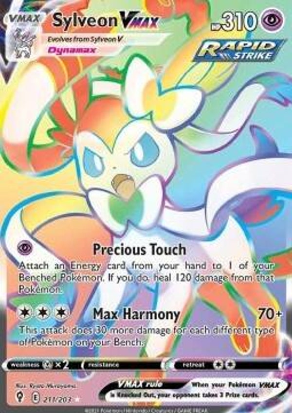 Evolving Skies - #211 - Sylveon VMAX