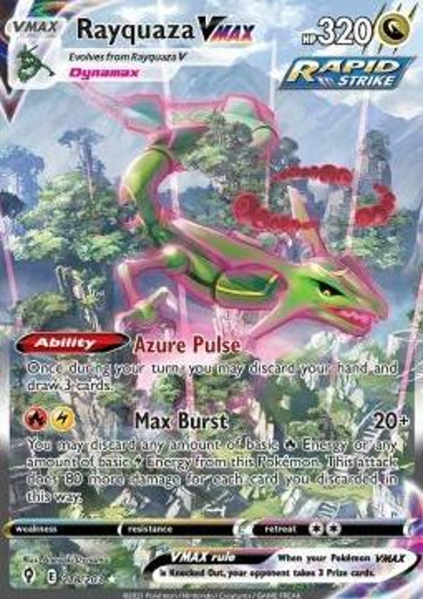Evolving Skies - #218 - Rayquaza VMAX