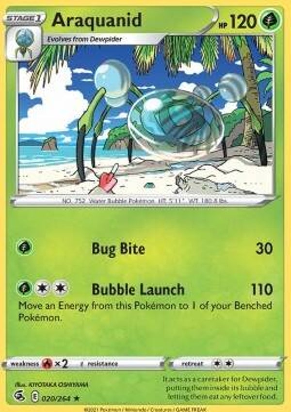 Fusion Strike - #020 - Araquanid