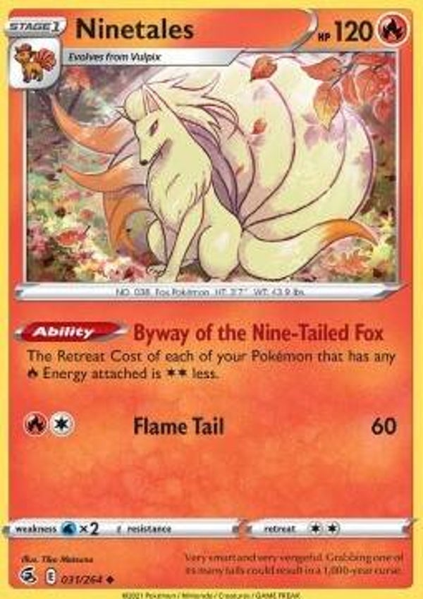 Fusion Strike - #031 - Ninetales