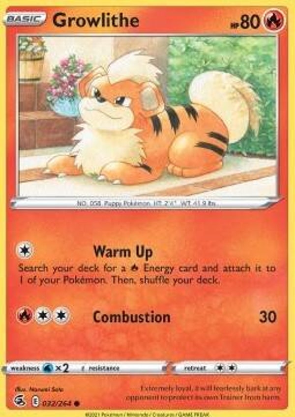 Fusion Strike - #032 - Growlithe