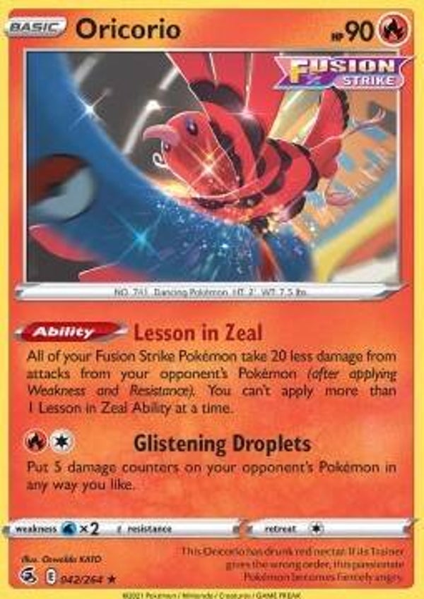 Fusion Strike - #042 - Oricorio
