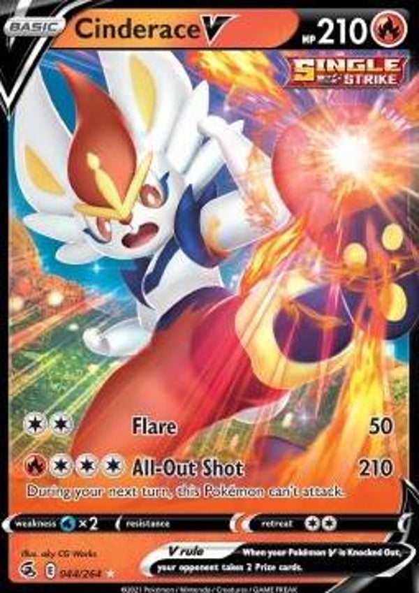 Fusion Strike - #044 - Cinderace V