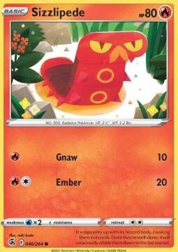 Fusion Strike - #046 - Sizzlipede