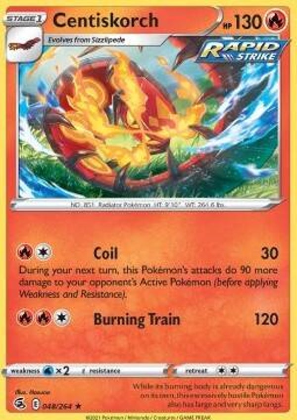 Fusion Strike - #048 - Centiskorch