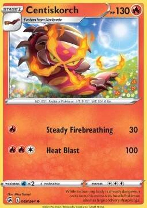 Fusion Strike - #049 - Centiskorch