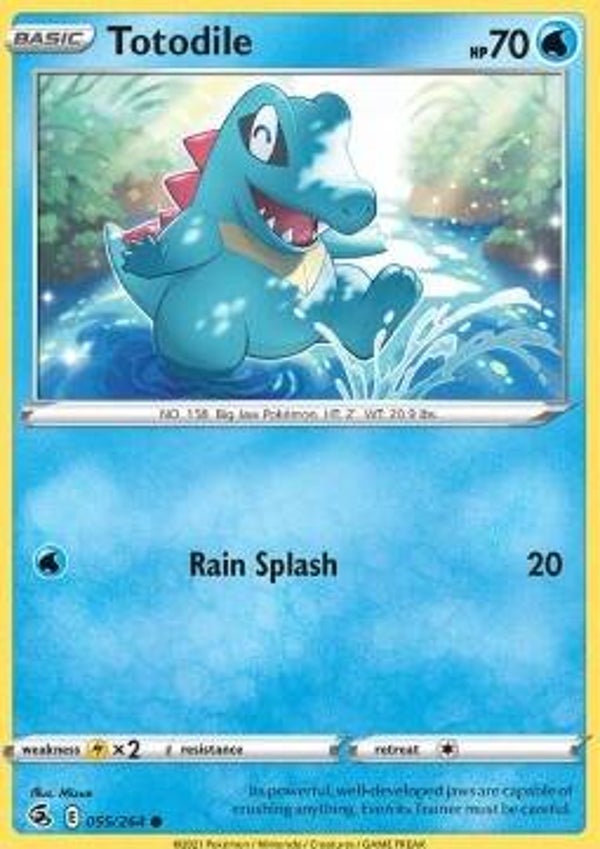 Fusion Strike - #055 - Totodile