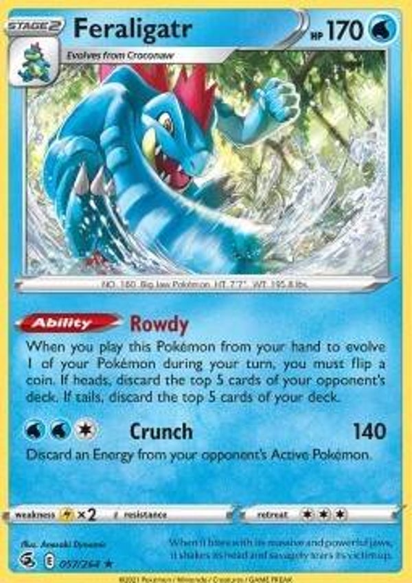 Fusion Strike - #057 - Feraligatr
