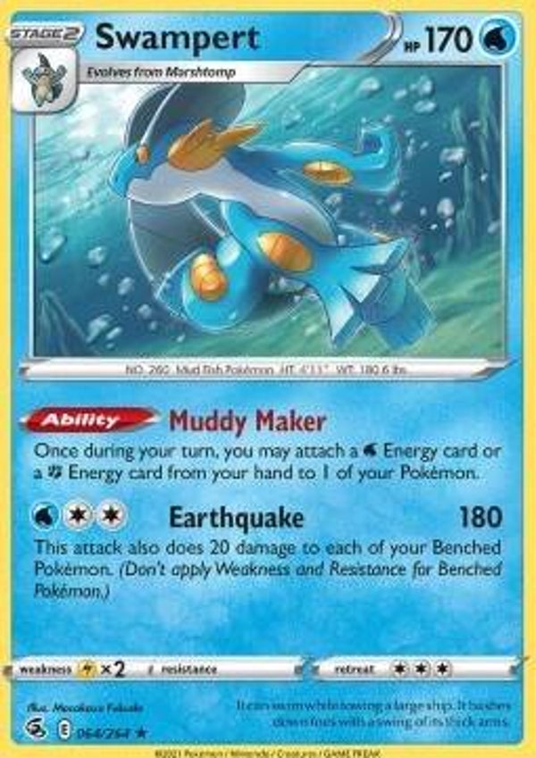 Fusion Strike - #064 - Swampert