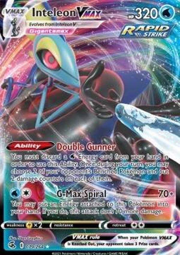 Fusion Strike - #079 - Inteleon VMAX