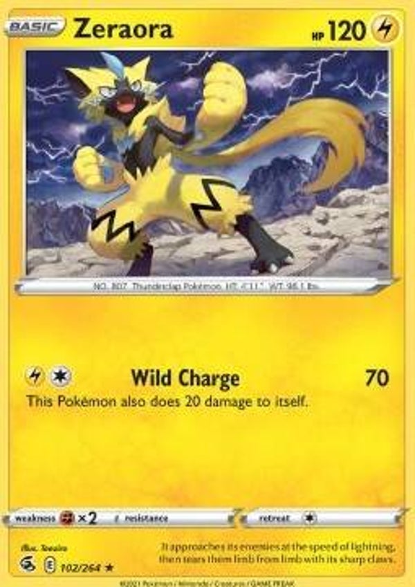 Fusion Strike - #102 - Zeraora