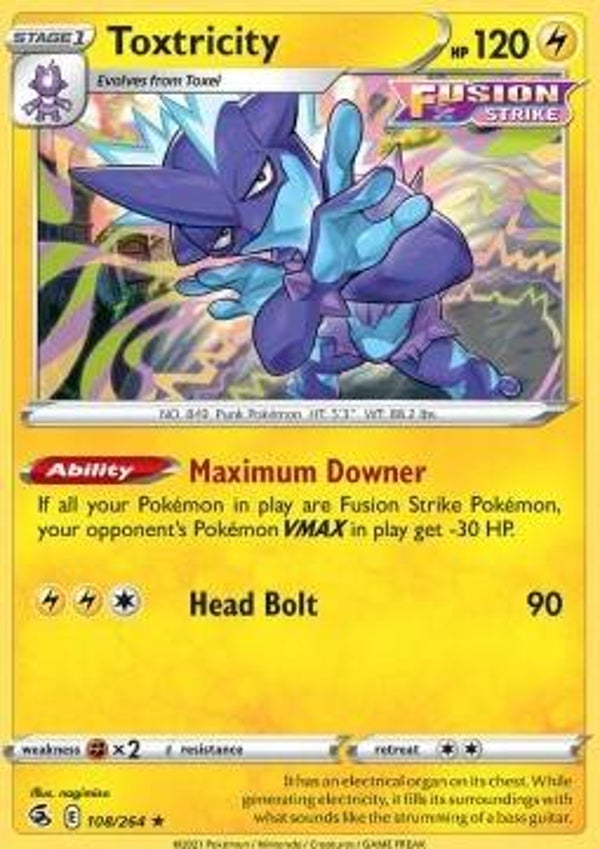 Fusion Strike - #108 - Toxtricity