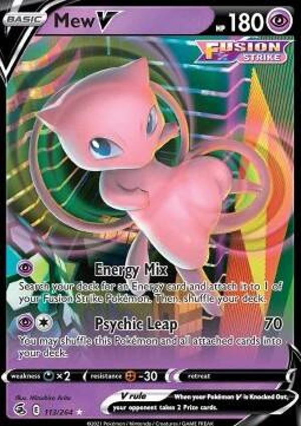 Fusion Strike - #113 - Mew V
