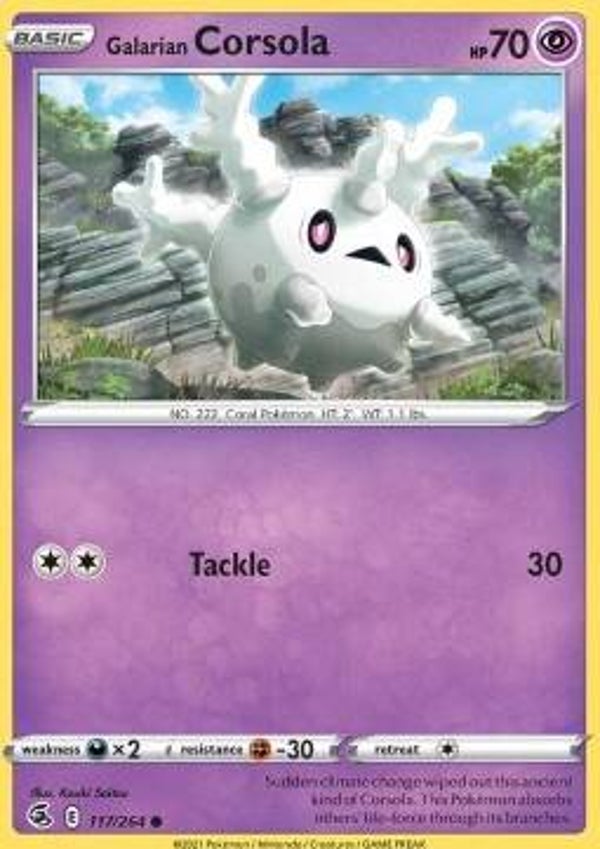 Fusion Strike - #117 - Galarian Corsola