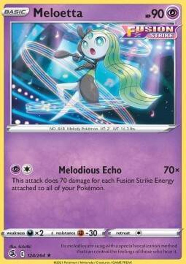 Fusion Strike - #124 - Meloetta