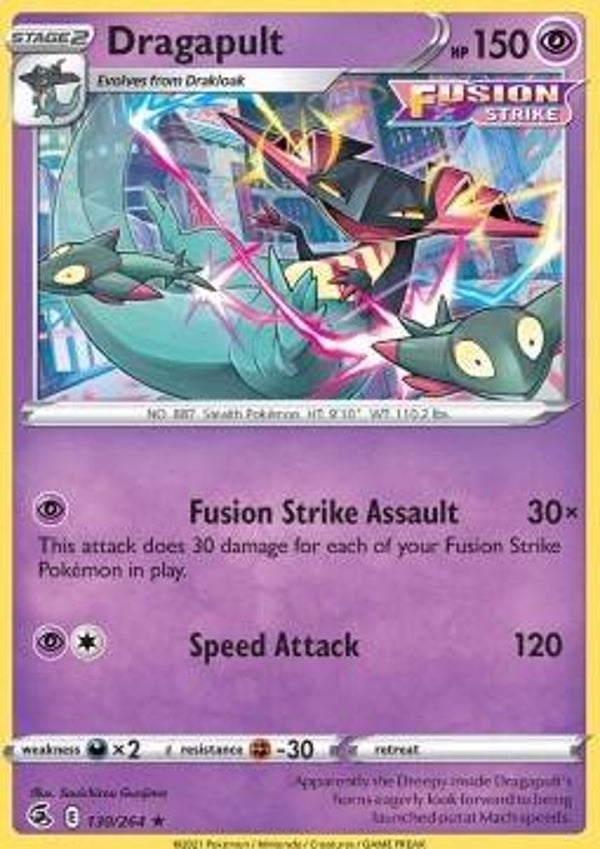 Fusion Strike - #130 - Dragapult