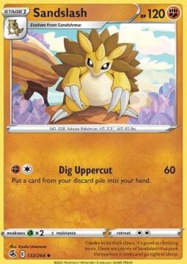Fusion Strike - #132 - Sandslash