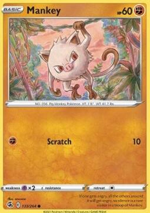 Fusion Strike - #133 - Mankey