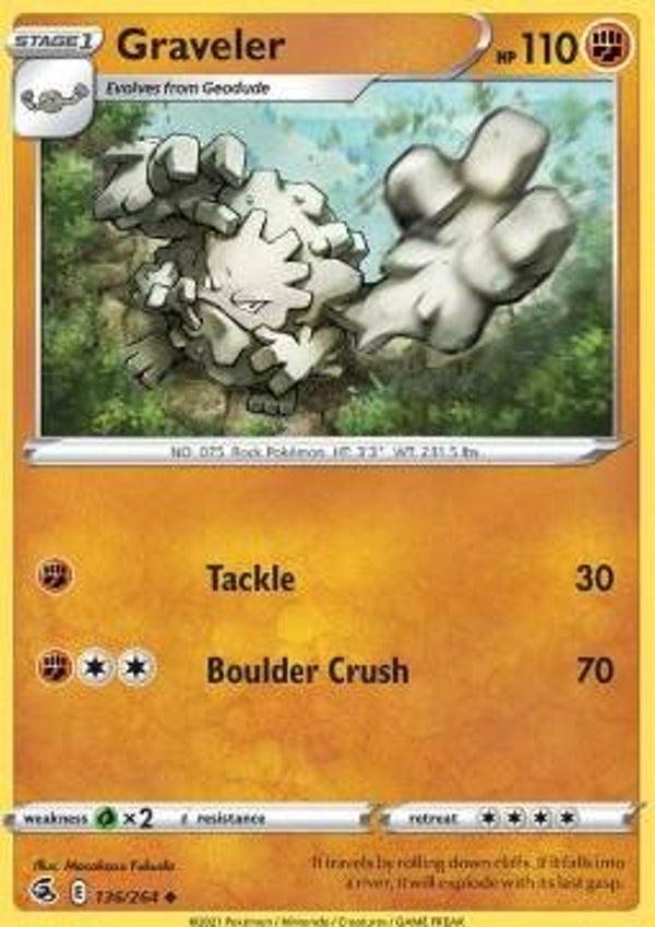 Fusion Strike - #136 - Graveler