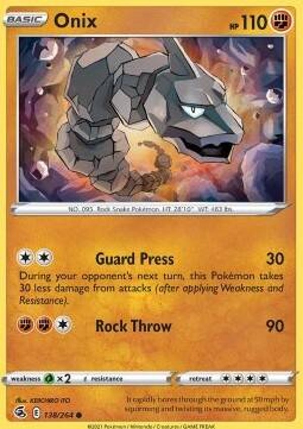Fusion Strike - #138 - Onix