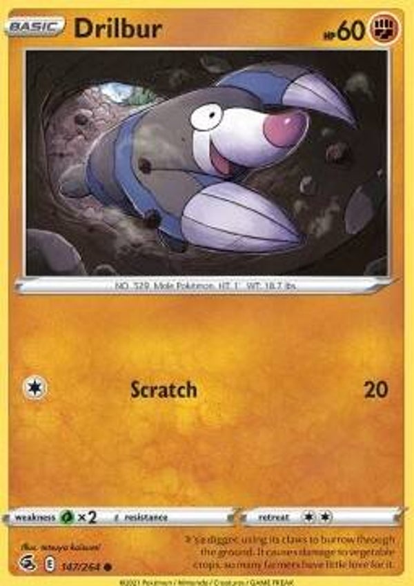 Fusion Strike - #147 - Drilbur