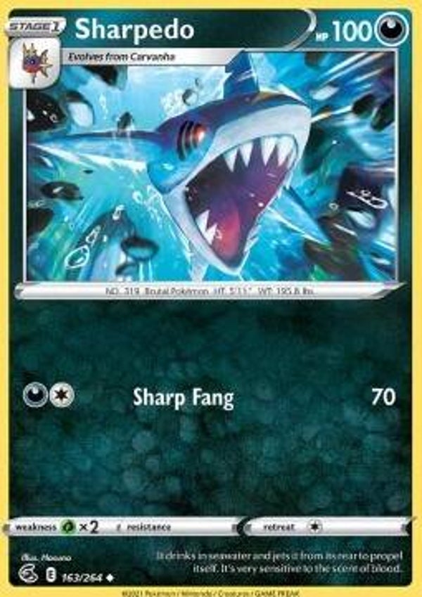 Fusion Strike - #163 - Sharpedo