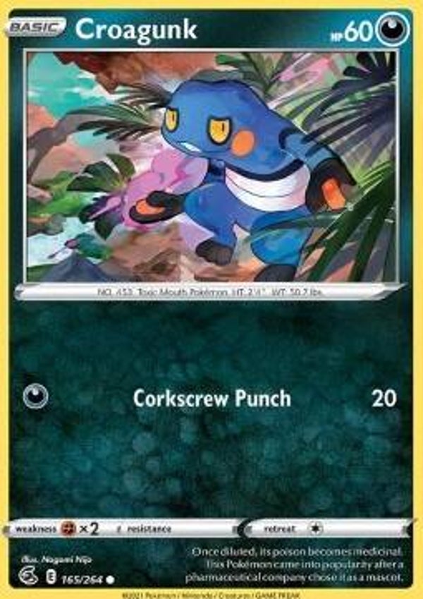 Fusion Strike - #165 - Croagunk
