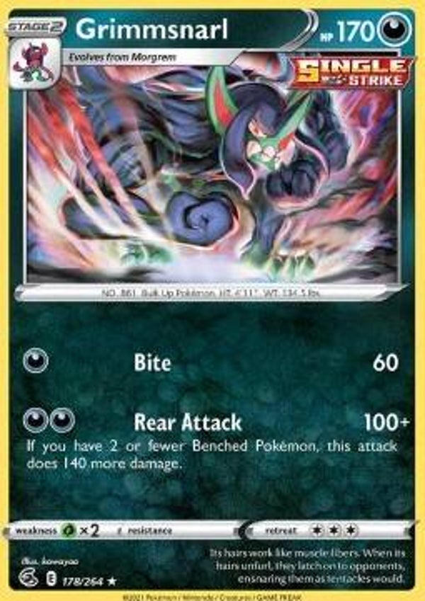 Fusion Strike - #178 - Grimmsnarl - HOLO