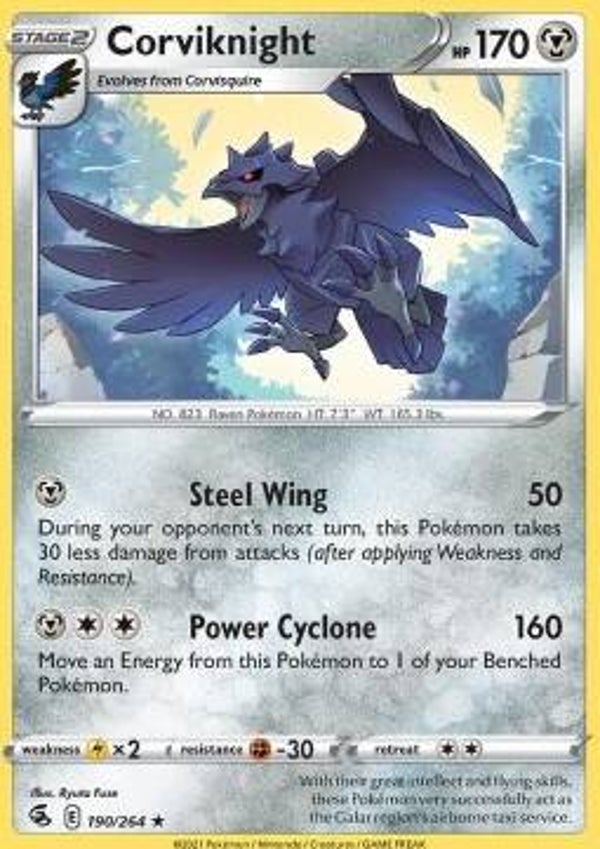 Fusion Strike - #190 - Corviknight
