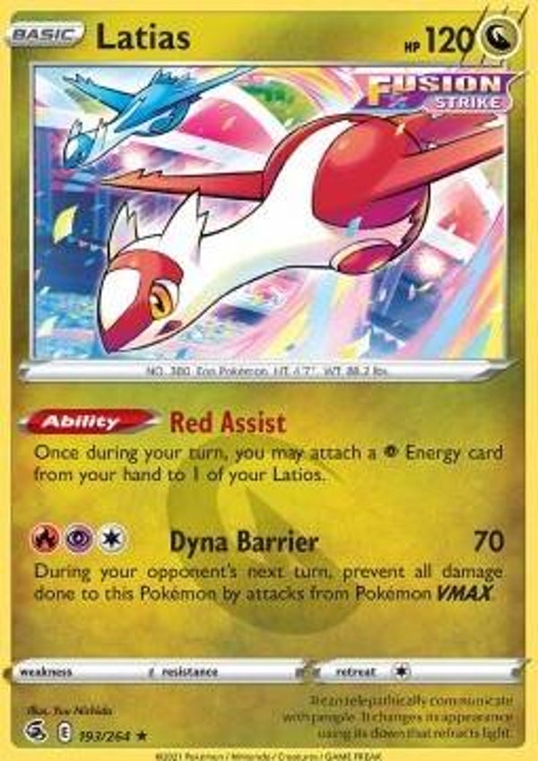 Fusion Strike - #193 - Latias