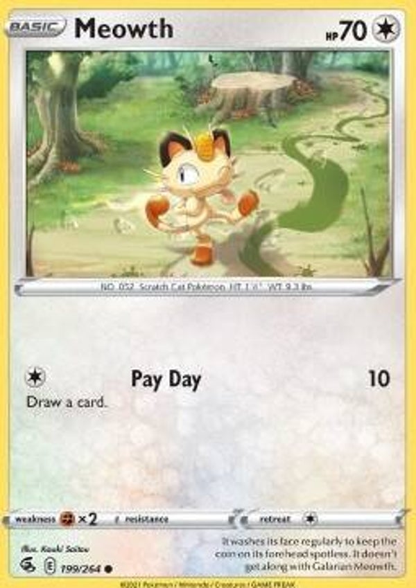 Fusion Strike - #199 - Meowth