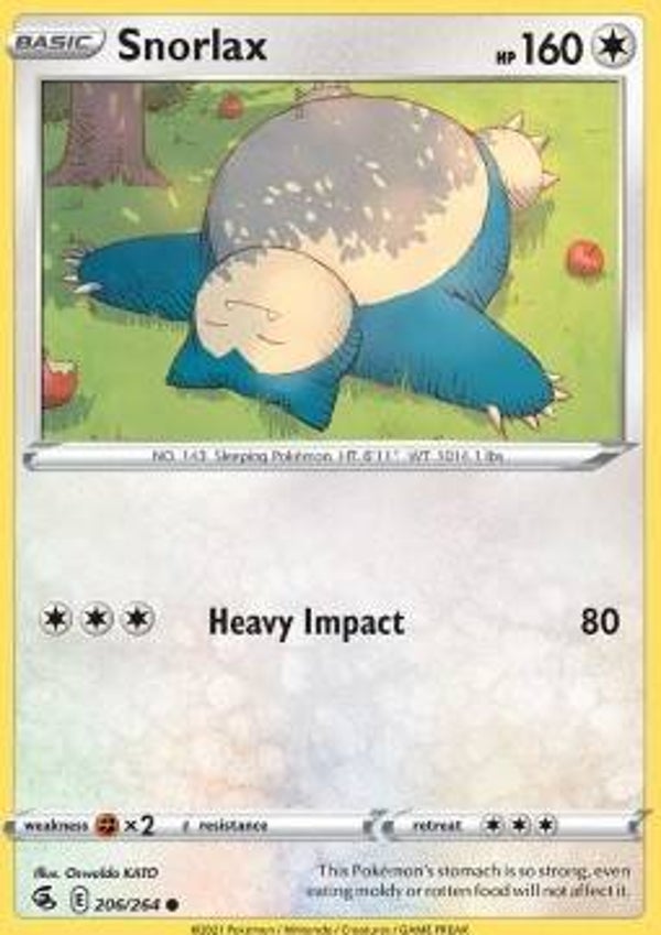 Fusion Strike - #206 - Snorlax