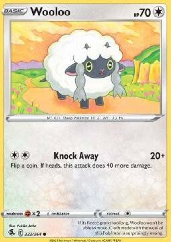 Fusion Strike - #222 - Wooloo
