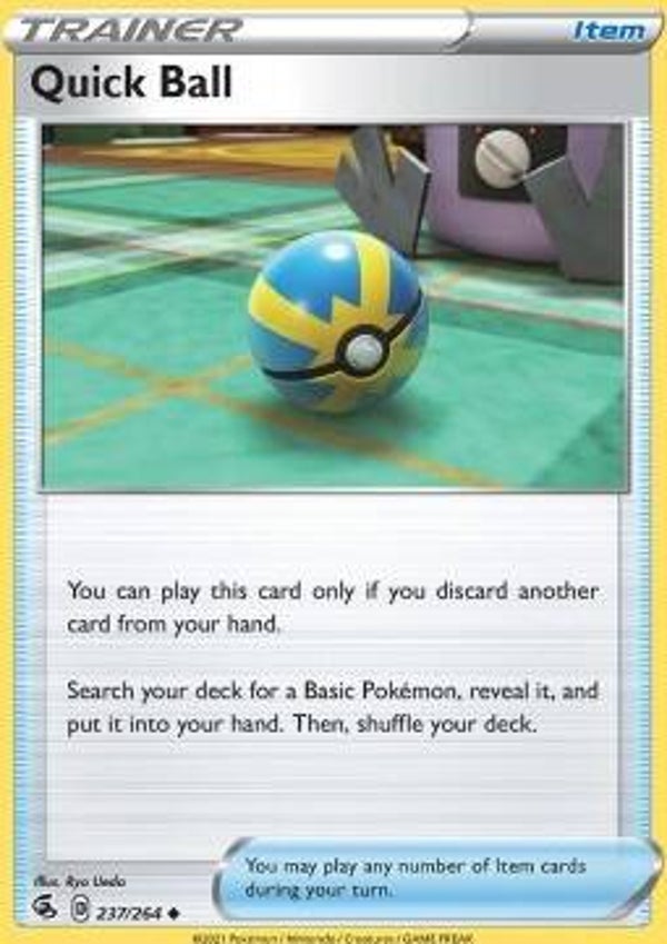 Fusion Strike - #237 - Quick Ball