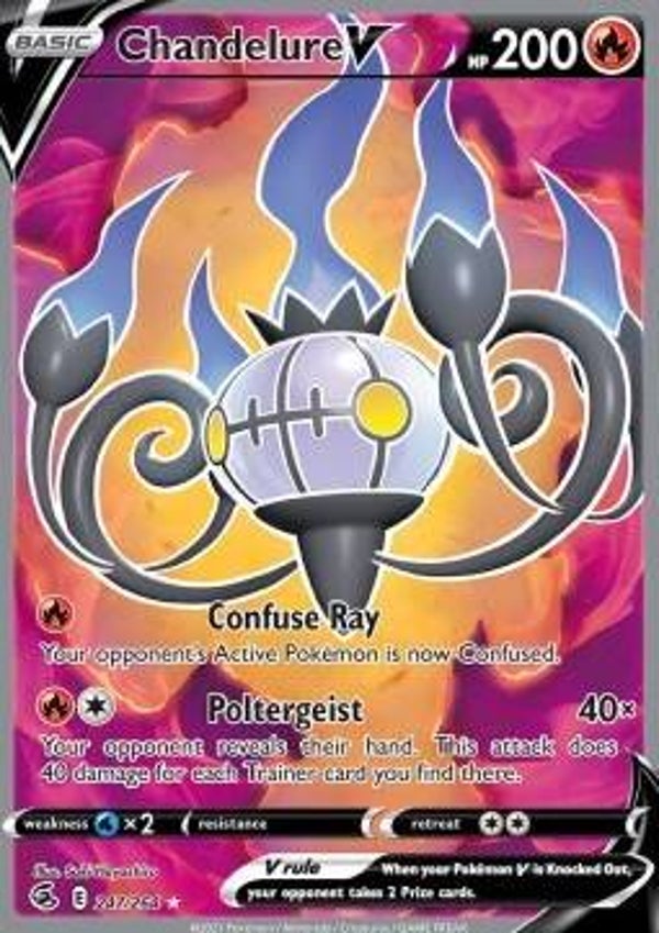 Fusion Strike - #247 - Chandelure V