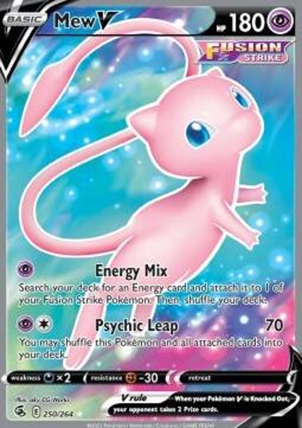 Fusion Strike - #250 - Mew V