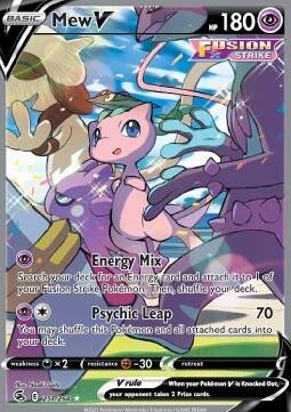 Fusion Strike - #251 - Mew V