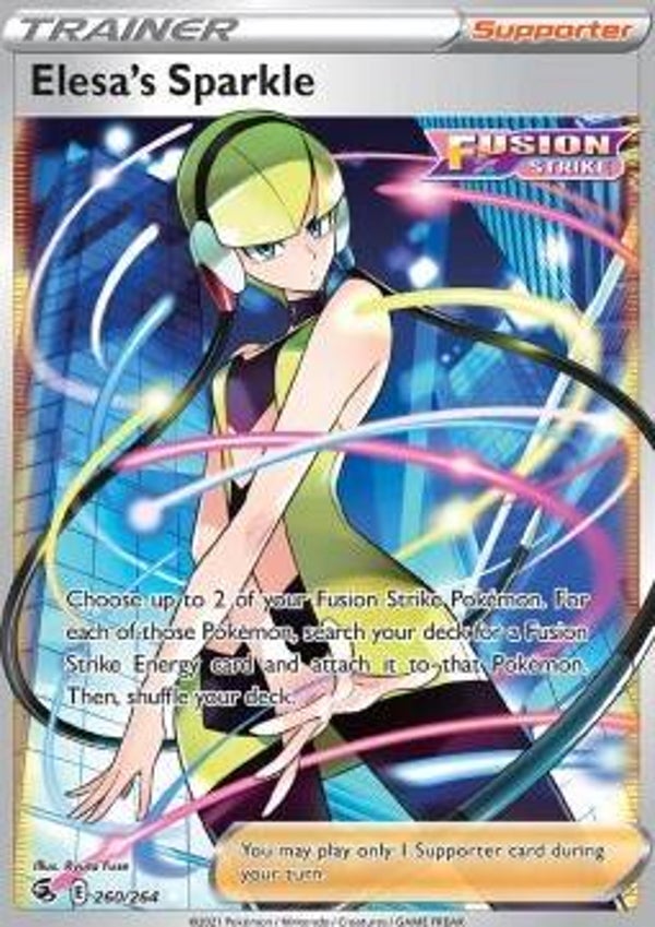 Fusion Strike - #260 - Elesa's Sparkle